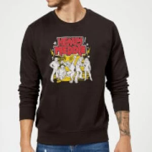 Image of Scooby Doo Heavy Meddle Sweatshirt - Black