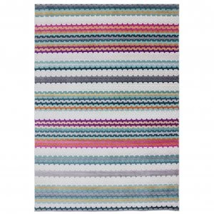 Image of Asiatic Skye Striped Rectangle Rug - 160x240cm