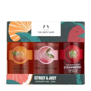 Image of The Body Shop Citrusy & Juicy Shower Gel Trio Citrusy & Juicy Shower Gel Trio