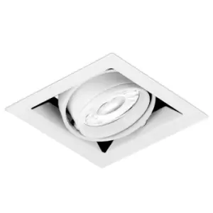 Image of Aurora Enlite Adjustable IP20 Non-Integrated Downlight Stainless Steel - EN-MGU101SS