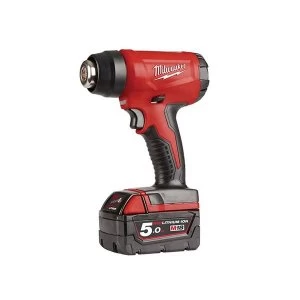 Image of Milwaukee Power Tools M18 BHG-0 Cordless Heat Gun 18V Bare Unit