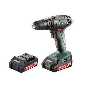 Image of Metabo SB 18 Combi Hammer Drill 18V 2 x 2.0Ah Li-ion