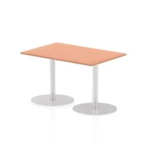 Image of Italia Poseur Table Rectangle 1200800 Top 725 High Beech