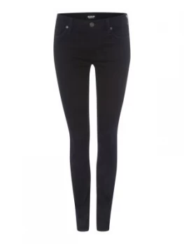 Image of Hudson Jeans Nico mid rise super skinny jean in zerene Denim Dark Wash