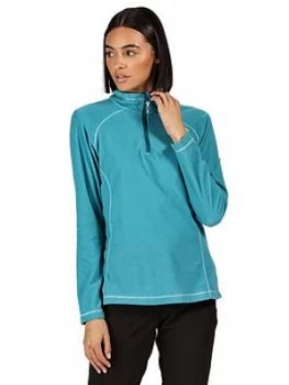 Image of Regatta Montes 1/4 Zip Top - Blue