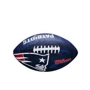 Image of Wilson NFL Team Logo American Football New England Patriots - Junior