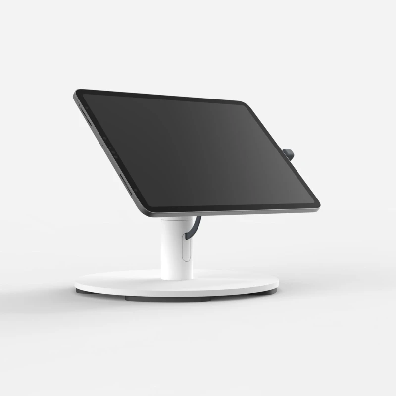 Image of Bouncepad Core Twist-Mini + Counter Base Compatible with All USB-C White BP-COR-TTMC-W