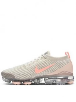 Image of Nike Air VaporMax Flyknit 3 - Cream/White, Size 8, Women