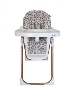 Image of My Babiie Katie Piper Blush Leopard Premium Highchair
