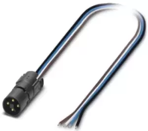 Image of Phoenix Contact 1424130 Sens Cord, 4P, M12 Plug-Free End, 0.5M