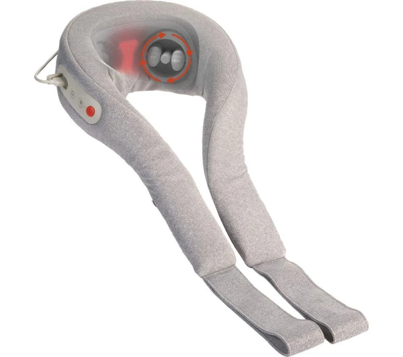 Image of SHARPER IMAGE Realtouch Shiatsu Neck Massager - Grey 4894088071160