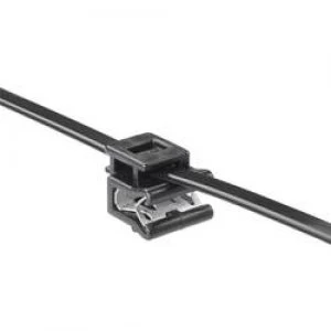 Image of Cable tie 200 mm Black Cross bundling Lateral bundling Hellerma