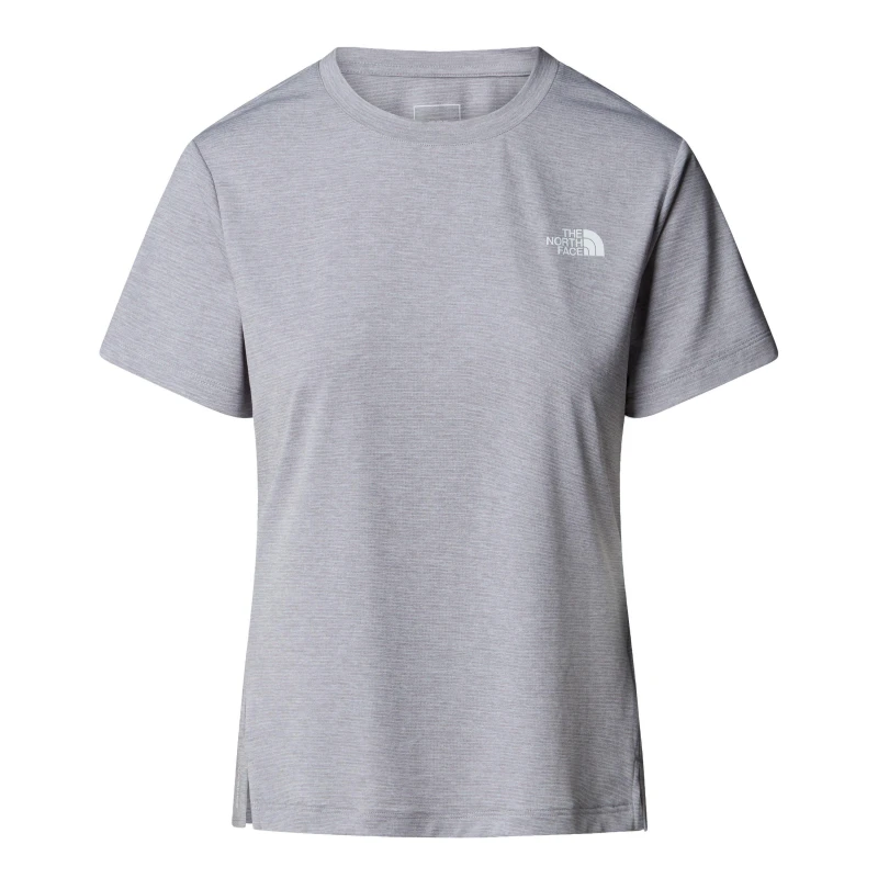 Image of The North Face Womens TNF Flex Regular Short-Sleeve Performance T-Shirt Pale Grey female 12 (M)