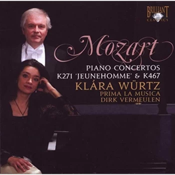 Image of Klara Wurtz - Piano Concertos K271 'Jeunehomme' and K467 CD