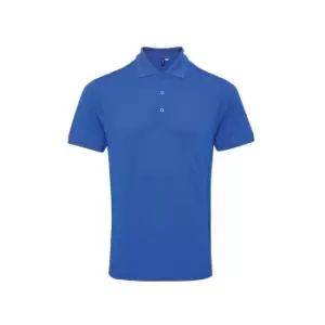 Image of Premier Mens Coolchecker Plus Pique Polo With CoolPlus (5XL) (Royal)