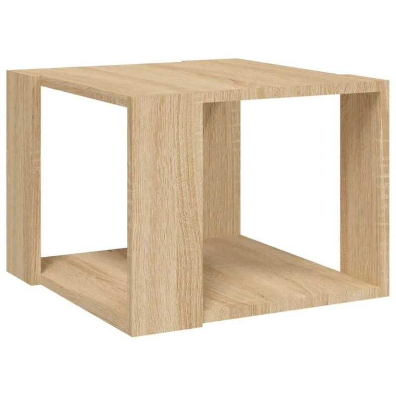 Image of VIDAXL Coffee Table Sonoma Oak 40x40x30cm Engineered Wood Vidaxl 8720286542354