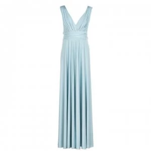 Image of Biba Deep V Maxi Dress - Mint