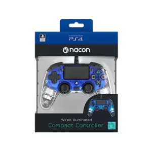Image of Nacon PS4 Compact Controller Blue LE