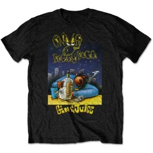 Image of Snoop Dogg - Gin & Juice Mens Medium T-Shirt - Black