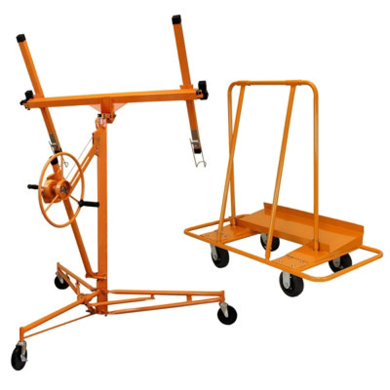 Image of T-MECH Monster Shop - Plaster-board Hoist And Drywall Trolley Mobile Hoist Bundle Jack 5055986131687