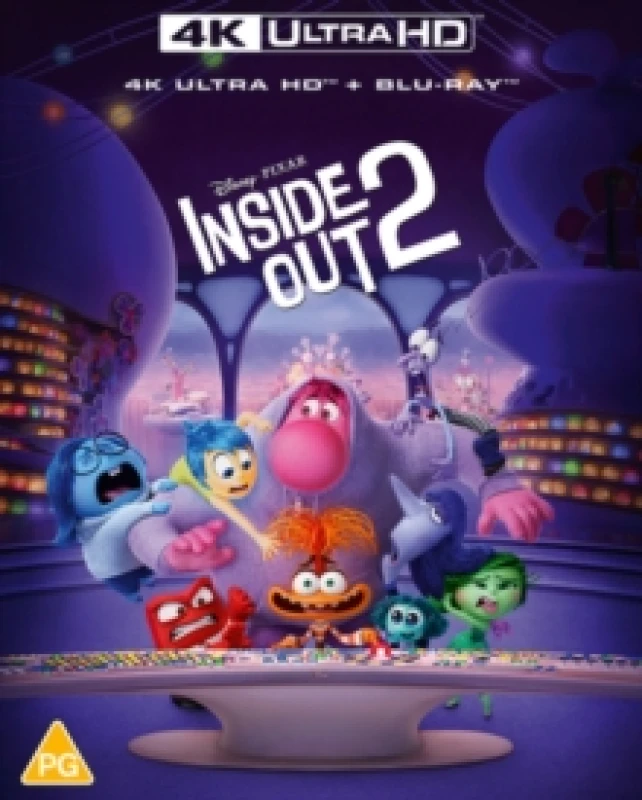 Image of Inside Out 2 Bluray 5056719200588
