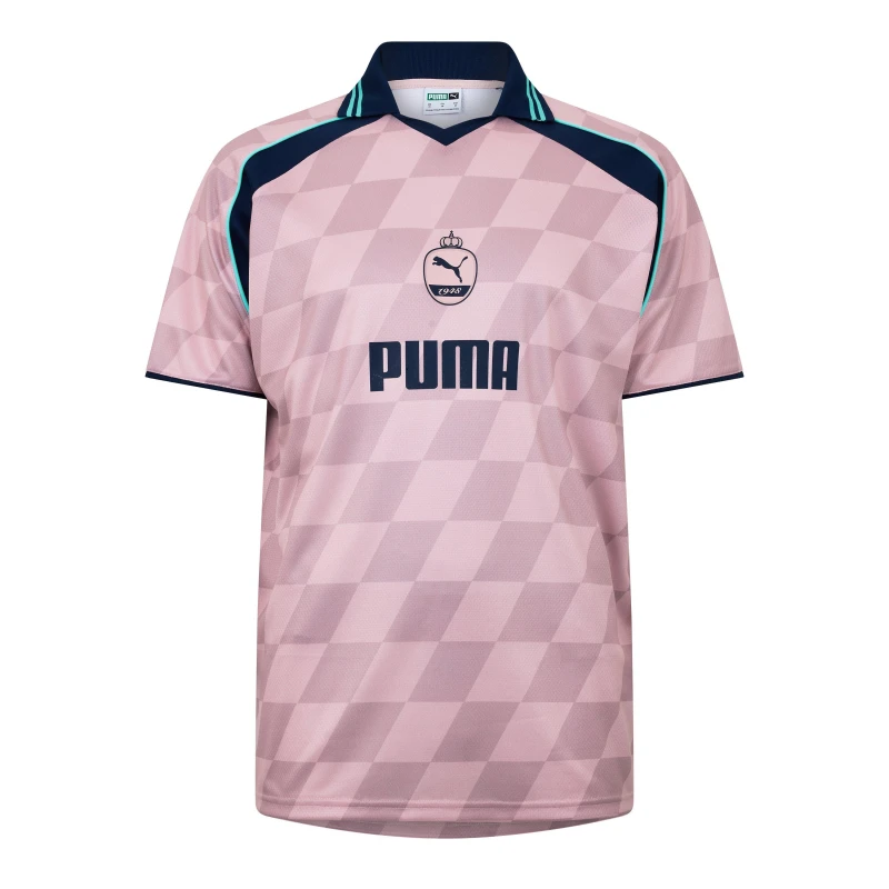 Image of Puma Football Jersey Asos T-Shirt Mens Mauve Mist male XXS