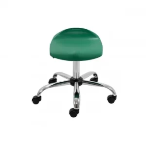 Image of TC Office Titan Swivel Senior Stool with Castors 465-555mm, Green