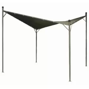 Image of Twin Sail Gazebo 3x3m Grey