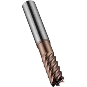 Image of S525 8MM Carbide TiSiN Multi-flute Short Series End Mill