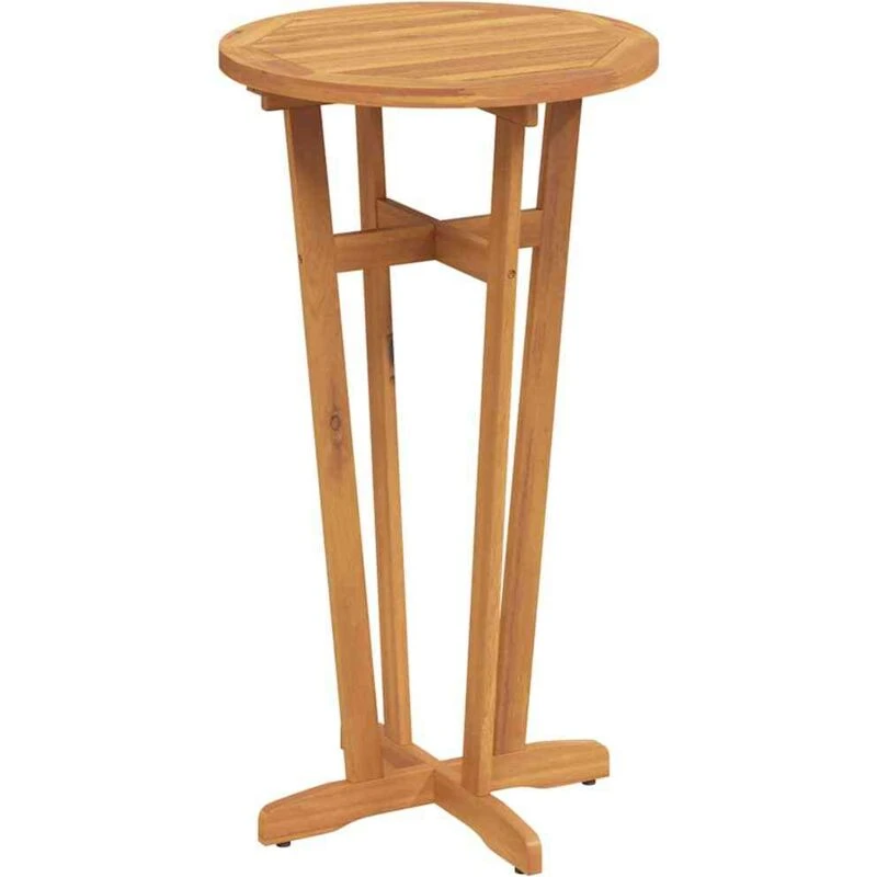 Image of VIDAXL Garden Bar Table Ø60x105cm Solid Wood Acacia Vidaxl 8720845693077