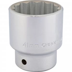 Image of Draper 3/4" Drive Polished Finish Bi Hexagon Socket Metric 3/4" 41mm