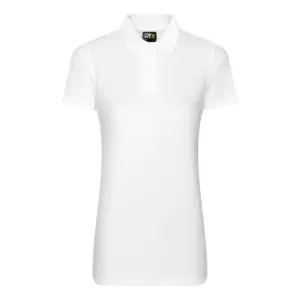 Image of PRO RTX Womens/Ladies Pro Piqu Polo Shirt (S) (White)
