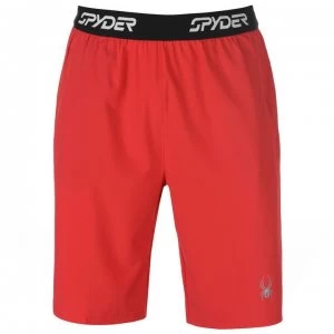 Image of Spyder Alpine Shorts Mens - Red