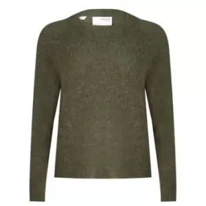 Image of Selected Femme Lulu Knit Top - Green