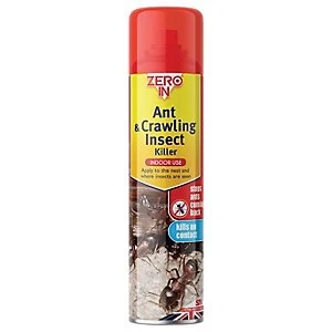 Image of Zero In Ant and Crawling Insect Killer Spray 300ml Aerosol