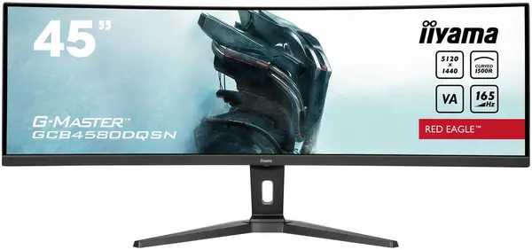 Image of iiyama G-MASTER 45" GCB4580DQSN-B1 Dual Quad HD Curved Gaming LED Monitor