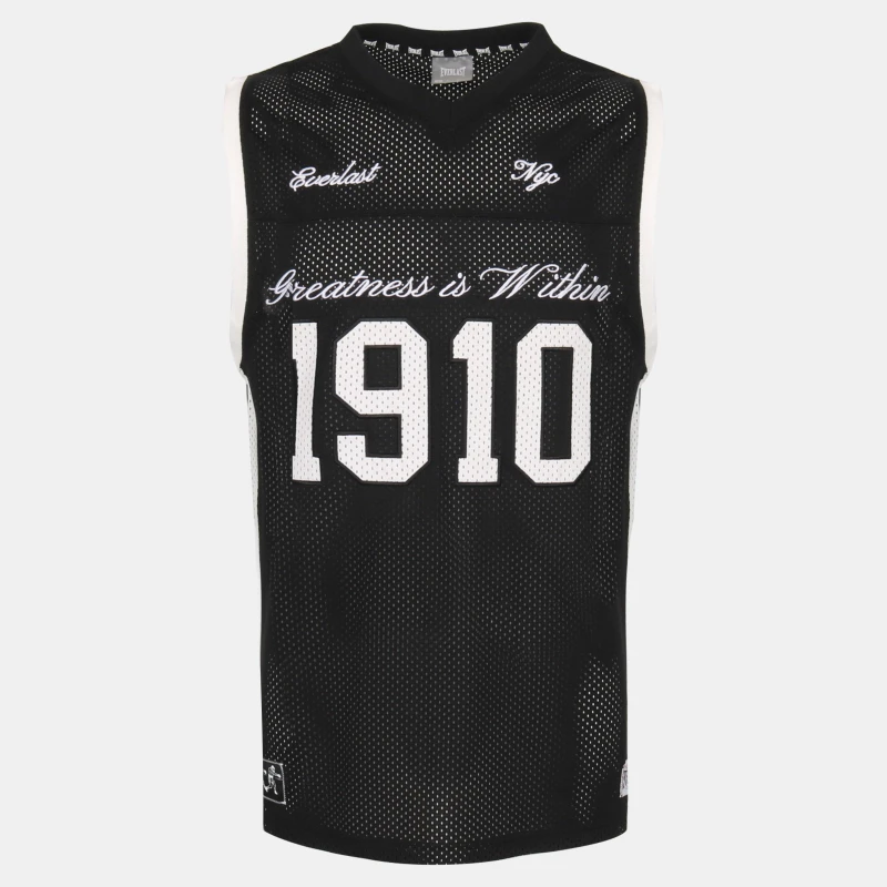 Image of Everlast Mens Basketball Performance Jersey Black male S