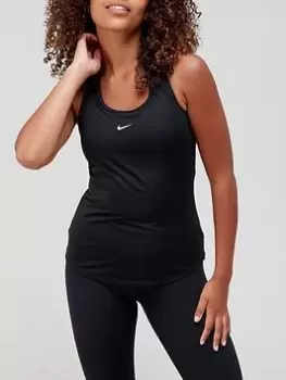 Image of Nike The One Dri-FIT Elastika Tank Top - Black, Size XS, Women