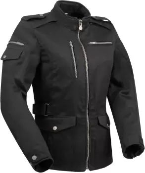 Image of Segura Leyton Ladies Motorcycle Textile Jacket, black, Size 36 for Women, black, Size 36 for Women