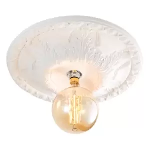 Image of Inlight 500mm Motril Paintable Ceiling Mount White