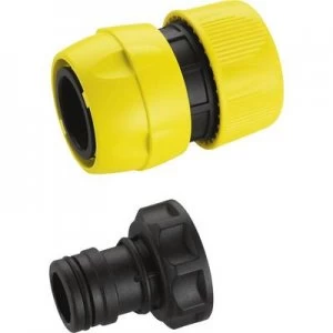Image of Kaercher 6.997-340.0 Pump connector set 84mm 19mm (3/4) Ø, 33.3mm (G1) Plastic