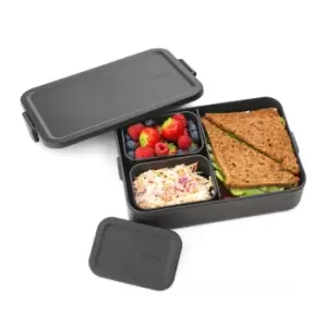 Image of Make & Take Bento Large Dark Grey Lunch Box Dark Grey