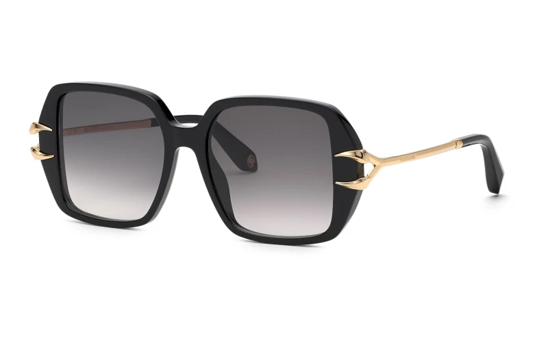 Image of Roberto Cavalli Fang Collection Sunglasses - Black WE39T Unisex