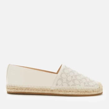 Image of Coach Womens Carley Espadrilles - Chalk - UK 5