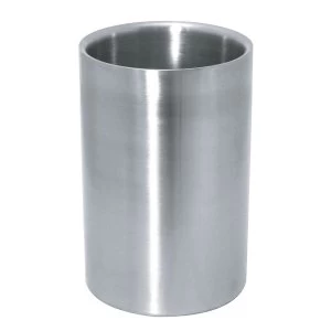 Image of Robert Dyas Double Wall Ice Cooler - Stainless Steel