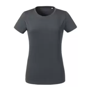 Image of Russell Womens/Ladies Heavyweight Short-Sleeved T-Shirt (L) (Aluminium Grey)