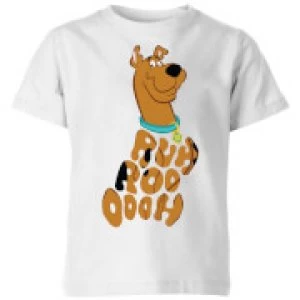 Image of Scooby Doo RUHROOOOOH Kids T-Shirt - White - 7-8 Years - White