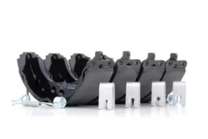 Image of Bosch Handbrake Shoes 0 986 487 726 Parking Brake Pads,Handbrake Pads FIAT,PEUGEOT,CITROEN,Ducato Kastenwagen (250_, 290_),Ducato Bus (250_, 290_)