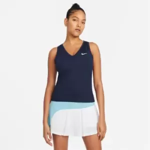 Image of Nike Victory Womens Tennis Tank - Blue