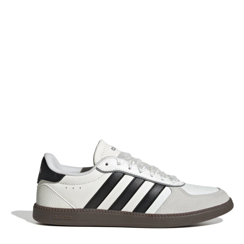 Image of adidas Womens Breaknet Low-Top Trainers Wht/Blk/Grey female 4 (36.7)